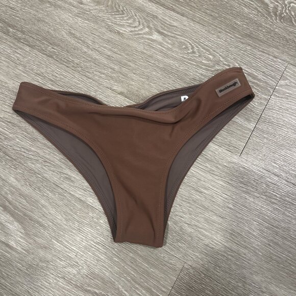 Blackbough Women's Small Brown Swim Bikini Bottom NEW - Picture 1 of 5